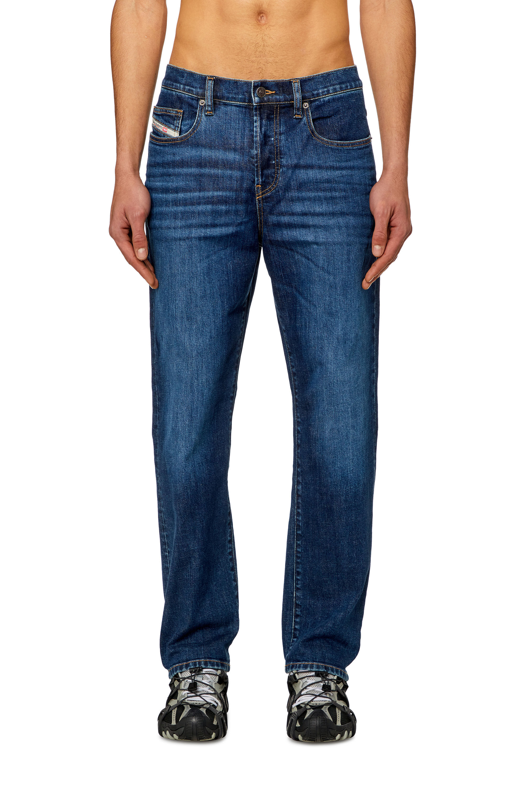 Diesel - Man's Regular Jeans 2020 D-Viker 0PFAZ, Dark Blue - 3
